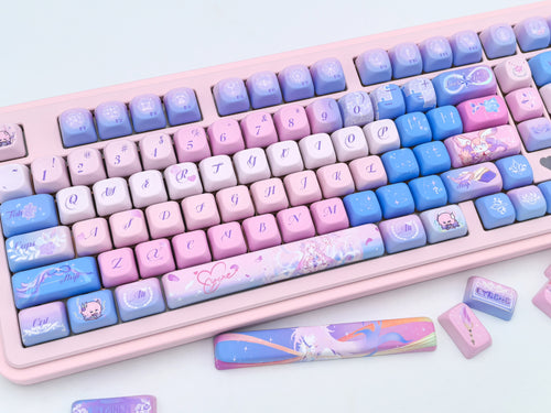 Cyrene Honkai Star Rail keycap set, SOA profile, thumbnail view