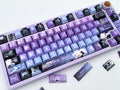 Silver Wolf Honkai Star Rail keycap set, Glossy finish, thumbnail view